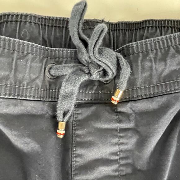 Tommy Hilfiger Women's Navy Blue Cargo Ankle Jogger Cotton Canvas Large - Picture 3 of 7